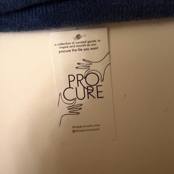 “blues” Hand-Stitched Beanie – Navy Blue Knit Hat – Procure STL – New With Tags - Picture 3 of 4